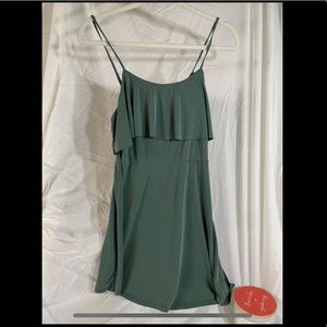 COPY - Forever 21 Spaghetti strap ruffle dress